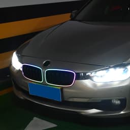 Upgrade Grille For BMW 3 Series F30 2013-2018 2013 2014 2015 2016 2017 2018 Grille Lights RGB Color