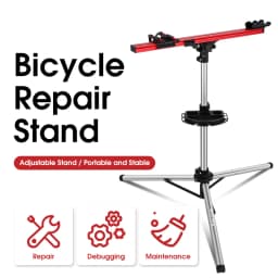 WEST BIKING Professional Mechanic Bike Repair Stand MTB Road Bicycle Maintenance Workstand Foldable Adjustable Wash Bike Rack