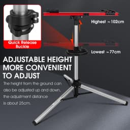 WEST BIKING Professional Mechanic Bike Repair Stand MTB Road Bicycle Maintenance Workstand Foldable Adjustable Wash Bike Rack