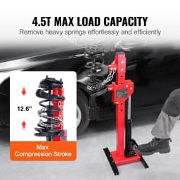SucceBuy Strut Spring Compressor 4.5 Ton/9920 LBS Hydraulic Jack 1 Ton Rated Compression Force Auto Strut Coil Spring Compressor