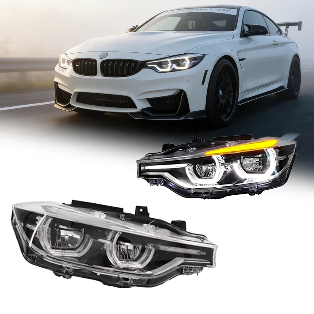 TYPY Dynamic Signal Head Lamp Automotive Accessories Upgrade Modified New LED For BMW 3 Series F30 Headlight 2012-2019