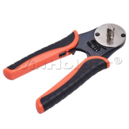 for Deutsch Solid Contacts for Electrical Repairs and Automotive Applications Crimping Tool - 4 Way Indent Closed Barrel Crimper