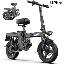 UPlee GS5 500W Peak Motor Electric Bike 48V15AH Removable Battery Electric Bicycle 14Inch Folding Multiple Shock Absorbers E-Bike