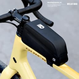Rhinowalk Bicycle Top Tube Bag Waterproof Bike Front Frame Bag Fit MTB Road Bike Large Capacity Pannier Cycling Accessories