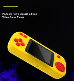 GAMINJA GC32 2.4 Inch TFT Screen Classic Retro Game Player Built-in 128 Games Portable Handheld Video Game Console