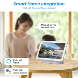 ANRAN 2K Solar Camera 4PCS Home Security Cameras Set 2.4G Wireless WIFI Camera Built-in Battery,Floodlight,Color Night Vision
