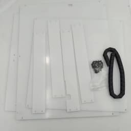 K1 SE printer PC Polycarbonate panel sheet enclosure kit for Creality K1 SE/K1C 3D Printer clear transparent in 3mm