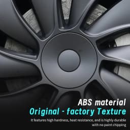 4PCS 19 Inch HubCap for Tesla Model Y Juniper 2025 Cyclone Style Automobile Hubcap Replacement Wheels Cover Full Rim Accesso