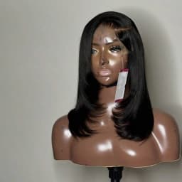 5x5 Lace Closure Wig Pre Plucked With Baby Hair Short Straight Bob Wig 8-18 Inches 13x4 Transparent Lace Frontal Wigs For Women