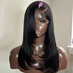 5x5 Lace Closure Wig Pre Plucked With Baby Hair Short Straight Bob Wig 8-18 Inches 13x4 Transparent Lace Frontal Wigs For Women