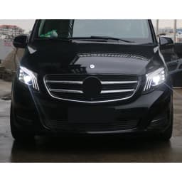 LED Headlights for Mercedes Benz Vito Metris 2016-2023 Sequential Turn Signal Projector Front Lamps Pair Assembly