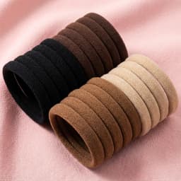 50-Pack Minimalist Hair Bands - Versatile for Daily Chic, Simple & Elegant Look, 50PCS