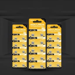 50-100PCS AG4 LR626 Alkaline Watch Battery 377 SR626 177 626A 377A CX66W For Toy Calculator Car Key Clock Button Cell