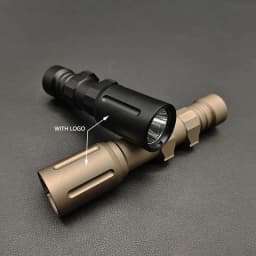 US Warehouse Tactical Metal V2 Flashlight High Power White LED 1000/1300lumens Airsoft Rifle AR15 Hunting Torch Scout Light