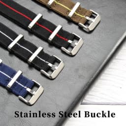 18/20/22mm Elastic Woven NATO Watch Strap Nylon Universal Wristband Breathable Comfortable Watchband for Omega Seiko IWC 2028
