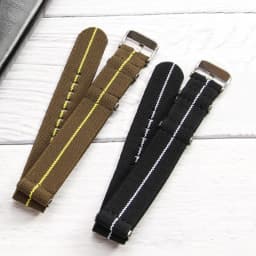 18/20/22mm Elastic Woven NATO Watch Strap Nylon Universal Wristband Breathable Comfortable Watchband for Omega Seiko IWC 2028