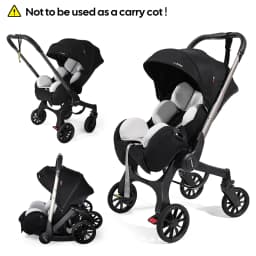 Multi-functional Baby Stroller, Foldable Newborn Stroller, Outdoor Handcart, Adjustable Backrest, Bidirectional Push High View
