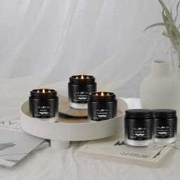 12 Pieces of Gradient Black and White Scented Candles, High-Quality Soy Wax Scented Candles as Gifts, Suitable for Men and Women