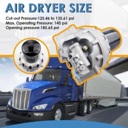 4324710010 Air Dryer System Saver 1200 Plus 4324711010 For WABCO Freightliner