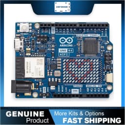 Arduino UNO R4 WiFi [ABX00087] - Renesas RA4M1 / ESP32-S3 - Wi-Fi, Bluetooth, USB-C, CAN, DAC, OP AMP, Qwiic Connector, 12x8 LED