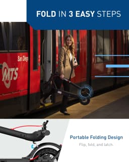 Hiboy KS4 Pro Electric Scooter 500W Powerful Motor, 10" Honeycomb Tires, Up to 25 Miles, 19 MPH Max Speed, Foldable for Easy Storage, Adults Favorite, Hiboy Smart App Control, LED Lights, Lightweight Design, Ideal for City Commuting & Off-Road Adventure