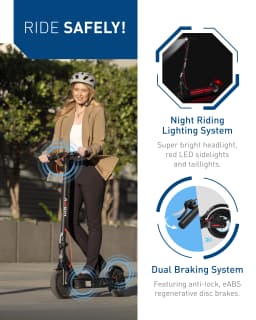 Hiboy KS4 Pro Electric Scooter 500W Powerful Motor, 10" Honeycomb Tires, Up to 25 Miles, 19 MPH Max Speed, Foldable for Easy Storage, Adults Favorite, Hiboy Smart App Control, LED Lights, Lightweight Design, Ideal for City Commuting & Off-Road Adventure