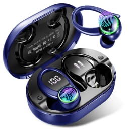 Wireless Earbuds Sports, Bluetooth Headphones 5.3, 4 ENC Noise Cancelling Mic, IP7 Waterproof Headset, 48H Playback.