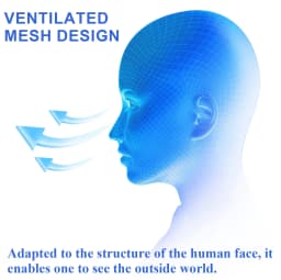 3D Printed Funny Full Face Mask Elastic Mesh Balaclava with Ice Silk Sunscreen Scarf Breathable Halloween Cosplay Party Costume Prop for Men Women