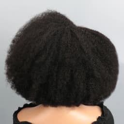 Afro Wigs for Black Women Kinky Curly Lace Front Wig Afro Short Bob Human Hair Wig 13x4x2 Lace Natural Hairline 250% Density