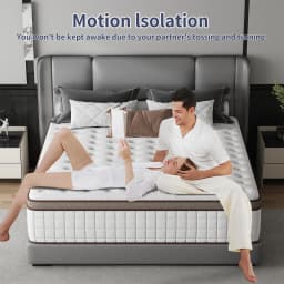 12 Inch 10inch 8inch 14inch Twin Full Queen King Size Multiple Sizes Multilayer Hybrid Mattress Medium Firm Feel Ergonomic Design with Memory Foam And Pocket Spring Styles Available