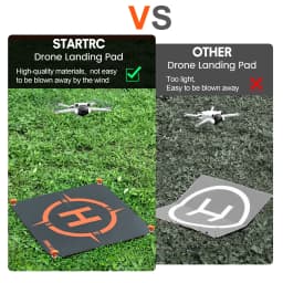 STARTRC Drone Landing Pad, Universal Quickly Foldable Landing Platform for DJI Neo 2/Mini 5 Pro/Mini 4K/Mini 4 Pro/3/Avata 360/2/Air 3S FPV Drone (22-inch/55cm)