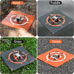 STARTRC Drone Landing Pad, Universal Quickly Foldable Landing Platform for DJI Neo 2/Mini 5 Pro/Mini 4K/Mini 4 Pro/3/Avata 360/2/Air 3S FPV Drone (22-inch/55cm)