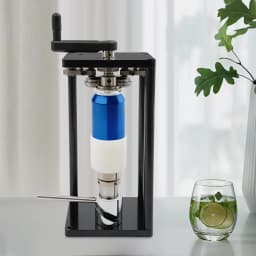 Manual Can Sealer, 10 Pcs/min Aluminum Can Seamer, Stainless Steel Can Sealing Machine For Sealing PET & Aluminum Cans