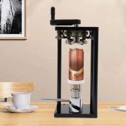 Manual Can Sealer, 10 Pcs/min Aluminum Can Seamer, Stainless Steel Can Sealing Machine For Sealing PET & Aluminum Cans