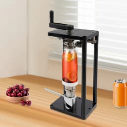 Manual Can Sealer, 10 Pcs/min Aluminum Can Seamer, Stainless Steel Can Sealing Machine For Sealing PET & Aluminum Cans
