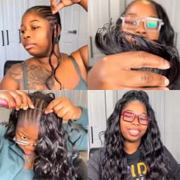 12A Knotless Pre Separated Body Wave Feather Crochet Human Hair Real Hair Extensions For Braiding Twist Feather Line For Women Extensions Wigs Miracle Knots Braiding Hair Extensions Materials Bouncy Water Waves Crochet Human Hair Body Wave Promotional