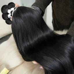 Bone Straight Bundles Human Hair 12A Unprocessed Virgin Raw Hair 1 3 4 Bundles Vietnamese 28 30 Inch Straight Human Hair Bundled Double Weft Hair Extensions