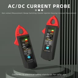 BSIDE UP1 AC/DC Current Clamp Adapter for Oscilloscope 10mA-100A Measurement/Analysis Electrical Automotive Amp Draw Tester