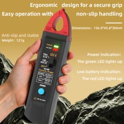 BSIDE UP1 AC/DC Current Clamp Adapter for Oscilloscope 10mA-100A Measurement/Analysis Electrical Automotive Amp Draw Tester