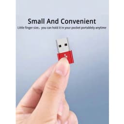 USB To Type-C Adapter, Suitable For Charging &Data Transfer Between Phones, Computers, Cameras With USB To Type-C Interface