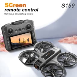 RC Drone One Button Control Stable Hover 360° Surround Protection Brushless Motor Wind Resistant High Value Styling FPV Drone Toy