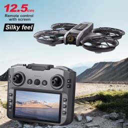 RC Drone One Button Control Stable Hover 360° Surround Protection Brushless Motor Wind Resistant High Value Styling FPV Drone Toy