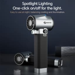 BOOSTER TF64A2 Turbo Fan Water Blower for Vehicles Home&Outdoor 64mm Ducted Brushless Motor Maximum Power 750W High Capacity 4000mAh Battery 1400G Thrust