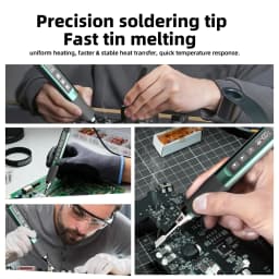 ZOYI ZT-T12 Multi-Protocol Smart Constant Temp Portable Soldering Iron High Power 100W Home Small Repair Welding Tool