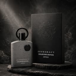 AFNAN Supremacy Collector’s Edition Eau de Parfum Spray 3.4 oz, Luxury Unisex Fragrance with Grey Stone-Effect Bottle and Gift Box, Bold Modern Scent for Daily Wear and Special Occasions