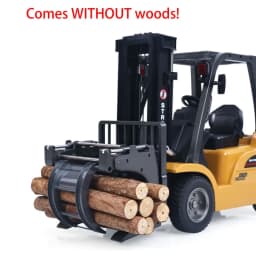 US SALE 1/14 HIUNA 1577 14CH RC Electric Lifting Forklift RTR Remote Control Construction Vehicle Light Sound System USB Charging Cable