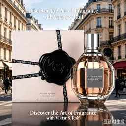 Viktor & Rolf Flower Eau De Parfum for Women, 100ml Long-Lasting Floral Fragrance, Luxury Perfume, Perfect Gift for Her