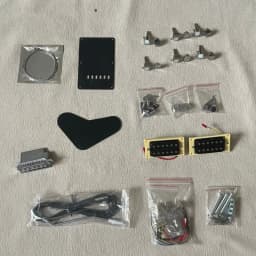 Double Swing DIY Electric Guitar Kit 24 Fret Maple Veneer Lower Flyer Inlay