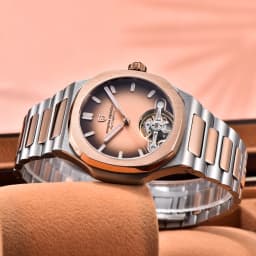 2026 New PAGANI DESIGN Tourbillon Men's Mechanical Watches Gold Luxury Automatic Watch For Men AR Sapphire Waterproof Luminous Hollow Stainless Steel Man Clock