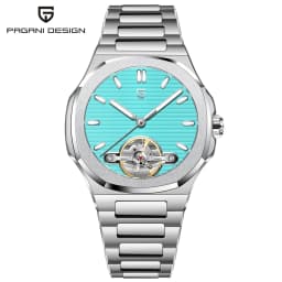 2026 New PAGANI DESIGN Tourbillon Men's Mechanical Watches Gold Luxury Automatic Watch For Men AR Sapphire Waterproof Luminous Hollow Stainless Steel Man Clock